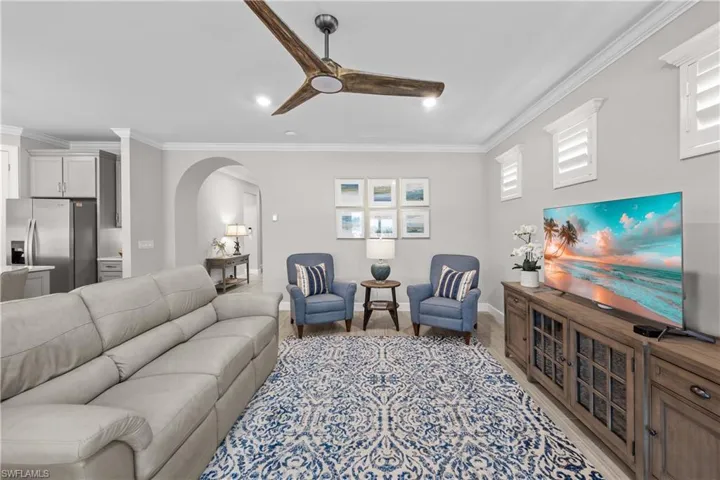 Great room with plenty of natural light