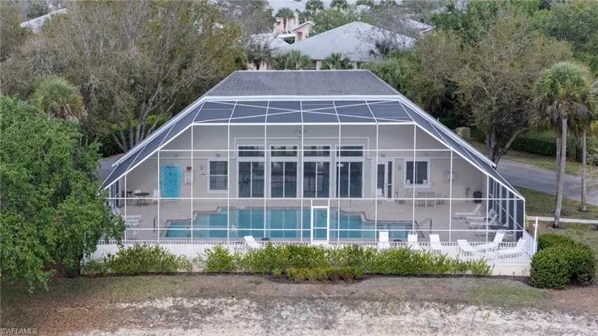 Rear view of property