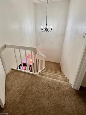 Stairs to second floor