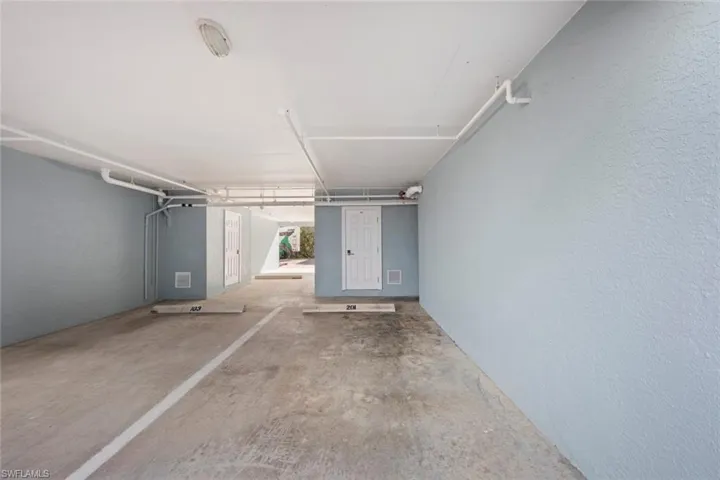 View of parking deck