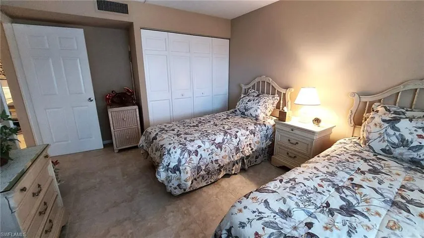 Guest Bedroom well separated from master