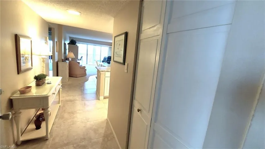Entry Hallway looking through to LR/DR.
