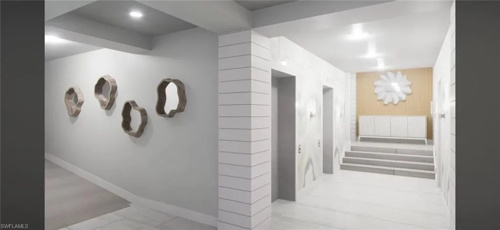 Proposed View of Elevator Lobby