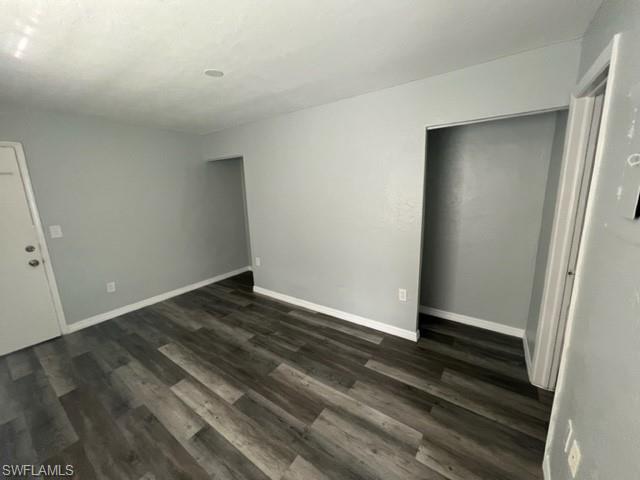 Main bedroom closets