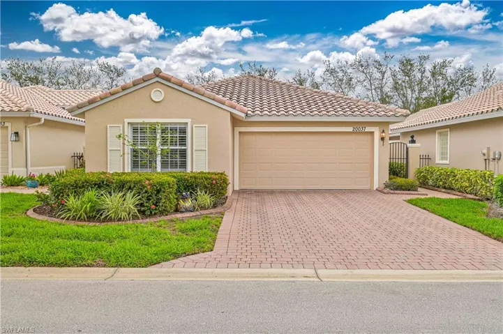 “Beautifully maintained single-family home with manicured landscaping in the sought-after Cascades at Estero.”