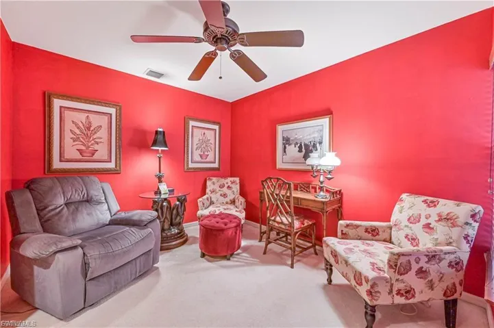 “Versatile den ideal for a home office, hobby room, or optional third bedroom.”