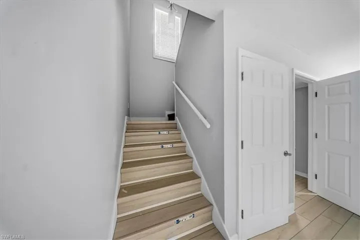 View of stairway