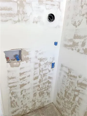 Plumbed for 1/2 bath & Laundry hook-up