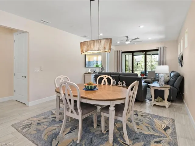 Dining Area & Living Room