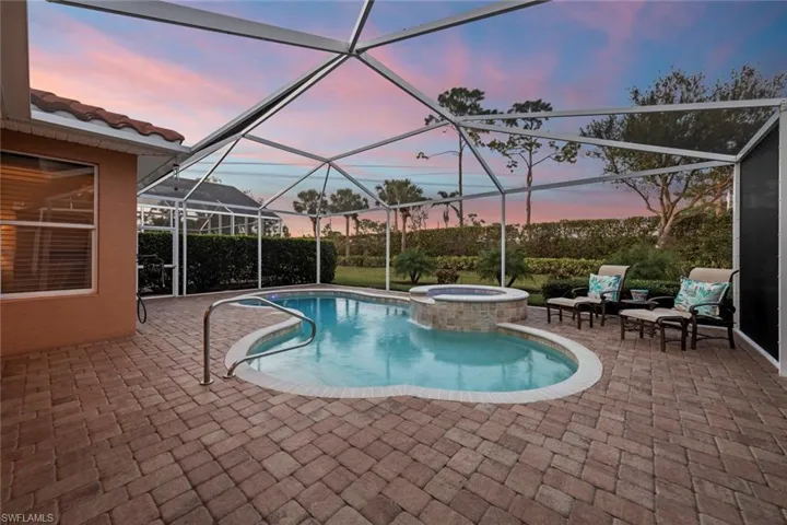 Take a dip as the sun retreats in the western sky