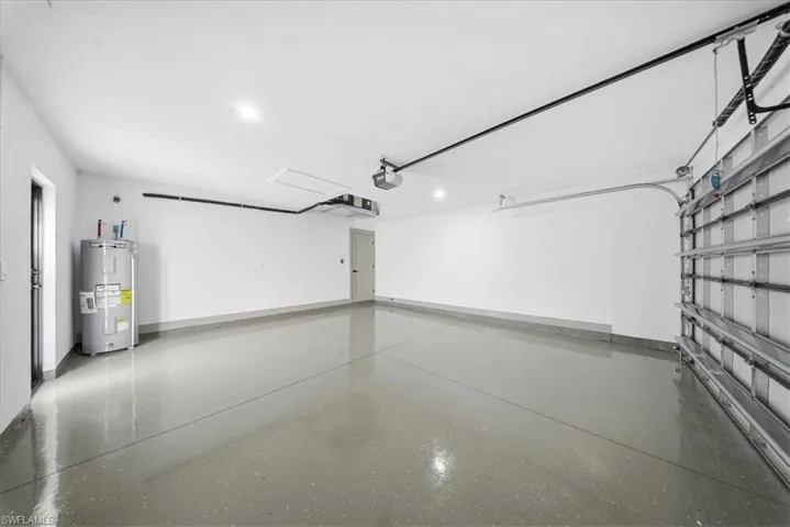 Bedroom with ceiling fan and a closet