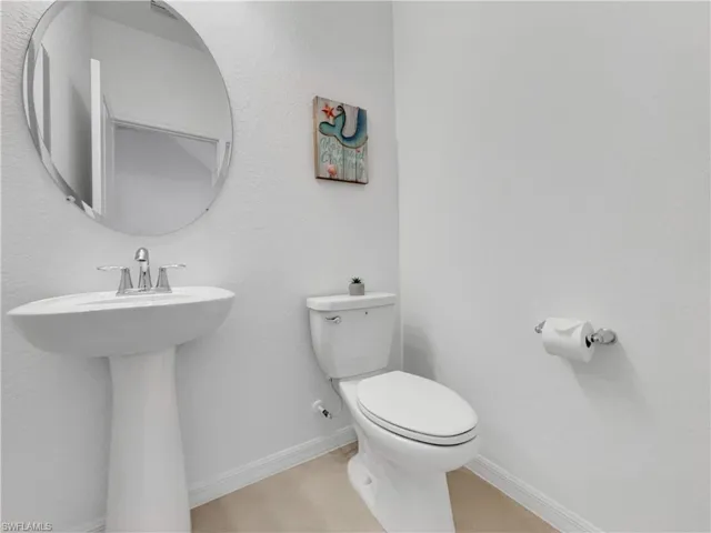 Powder Bath on First Floor