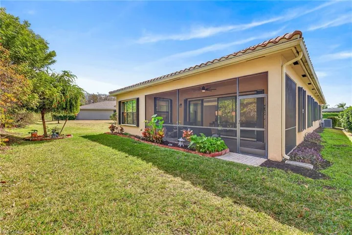 Backyard and Lanai