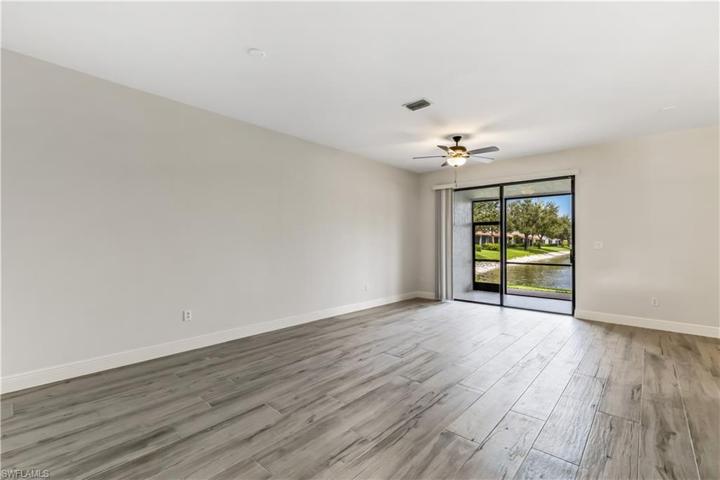 Living Room and Sliding Door to Lanai Area