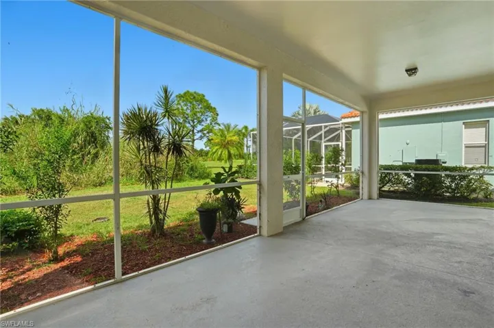 View of unfurnished sunroom - Virtually Edited Image