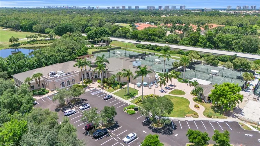 Pelican Marsh clubhouse, pickleball courts, tennis courts, bocce courts