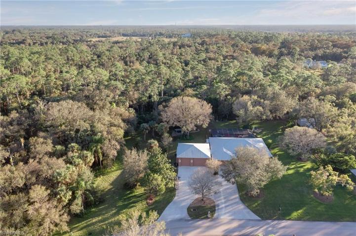Overhead view of the property facing south.  What a pristine natural environment....this could be yours!