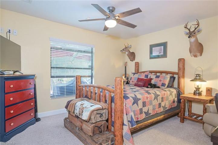 Second guest bedroom light and bright with neutral colors.