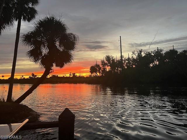 Sunset at the dock!