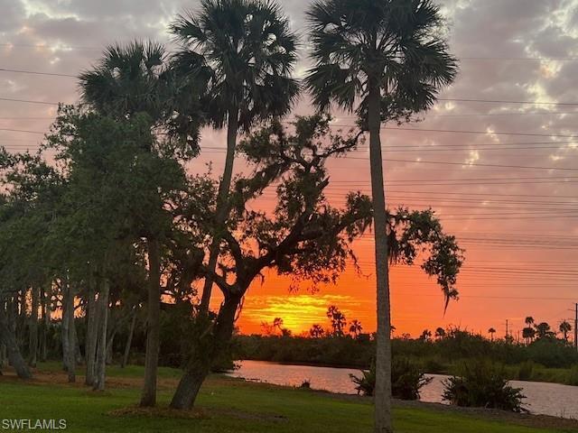 The end to another beautiful day in the neighborhood of River Grove Estates.
