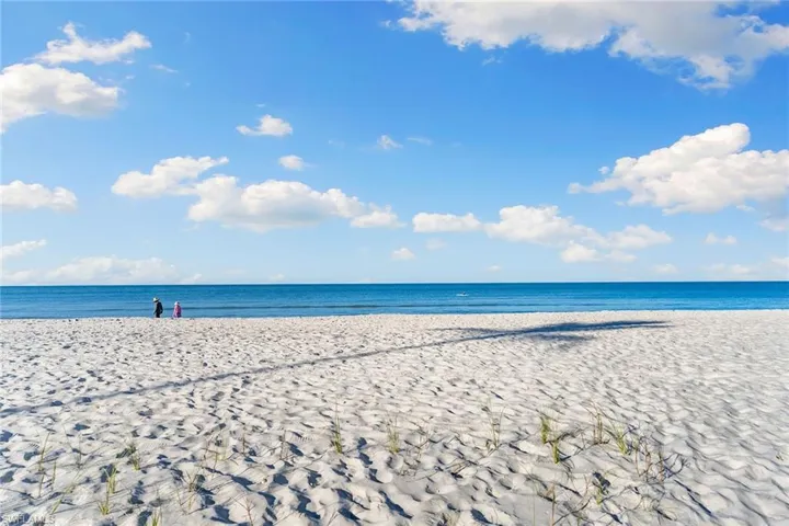 Water view featuring nearby beach