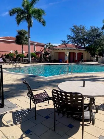 One of Two Community pools with a patio area