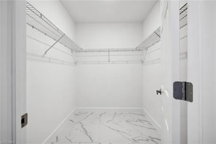 View of spacious closet