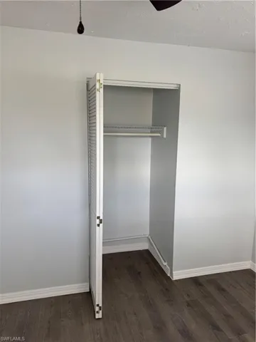 View of Front Guest bedroom closet