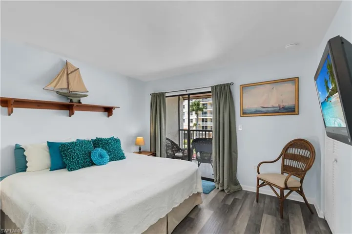 GUEST BEDROOM with BALCONY