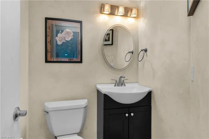 POWDER ROOM on 2nd FLOOR