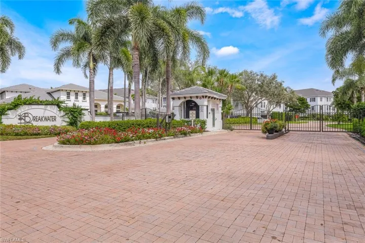 Breakwater, a Gated Enclave with Picturesque Brick Paver Streetscape