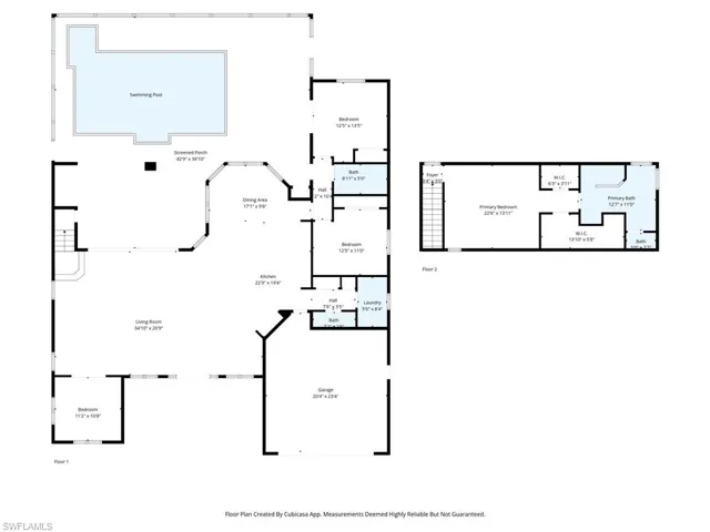 View of home floor plan