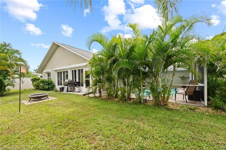 Spacious Backyard w/ lush landscaping