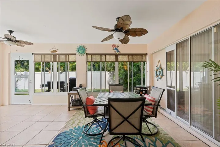 Tiled Florida Room