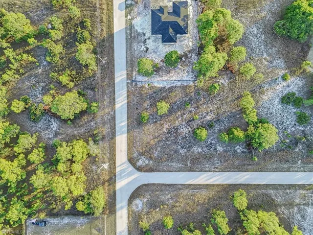 Aerial view of property's location