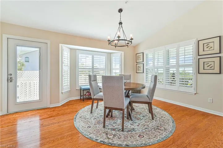 Dining in great room