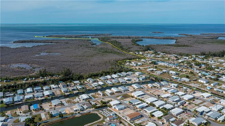 Direct Gulf Access from the Community Boat Launch. You can also store your boat in the community compound for $100/year with electric and $50/year with no electric...or just park in your carport if it can fit.