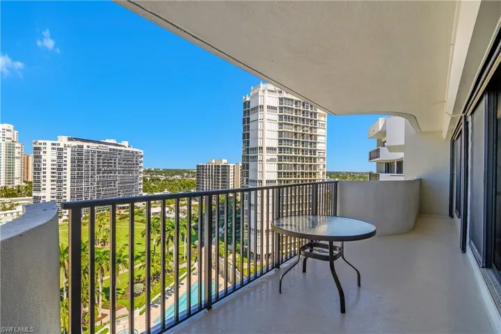 Balcony city view