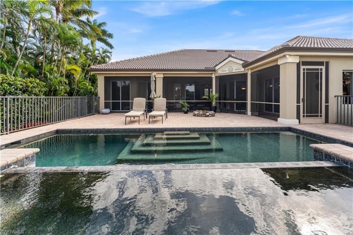 Tranquil heated pool and spa to relax in after a long day on the links or the beach! Compete privacy with the mature landscaping!