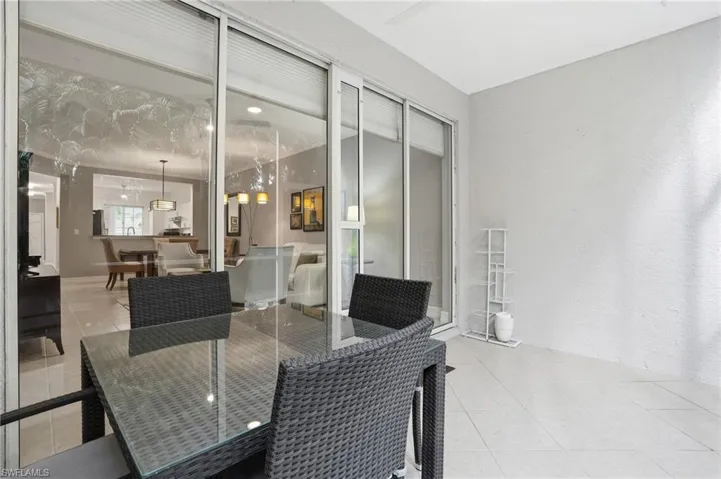 Spacious lanai