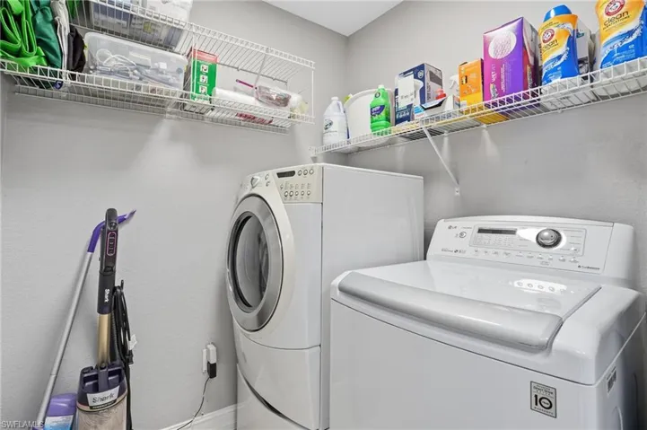 Washer/Dryer and storage