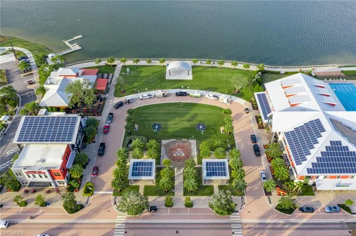 View of property location with a large body of water