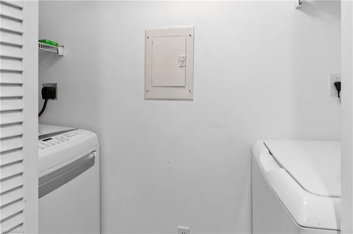Laundry in the condo