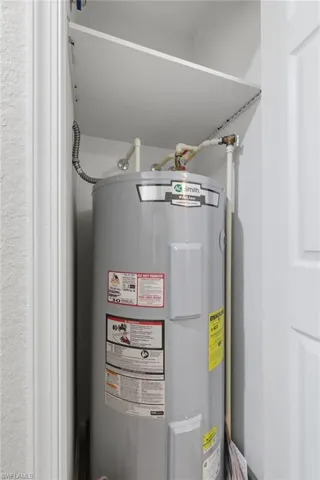 Water Heater Closet in Hallway