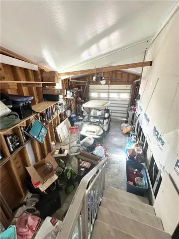 Room for a car or golf cart and many other things