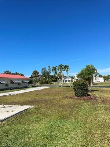 View of green lawn
