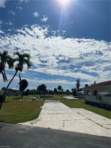View of concrete road