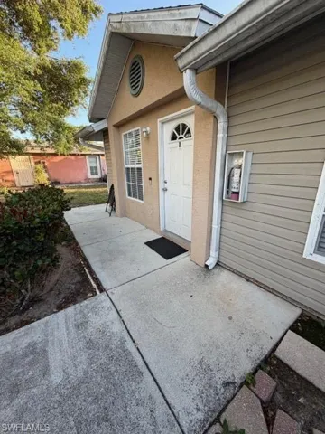UNIT D ENTRANCE
