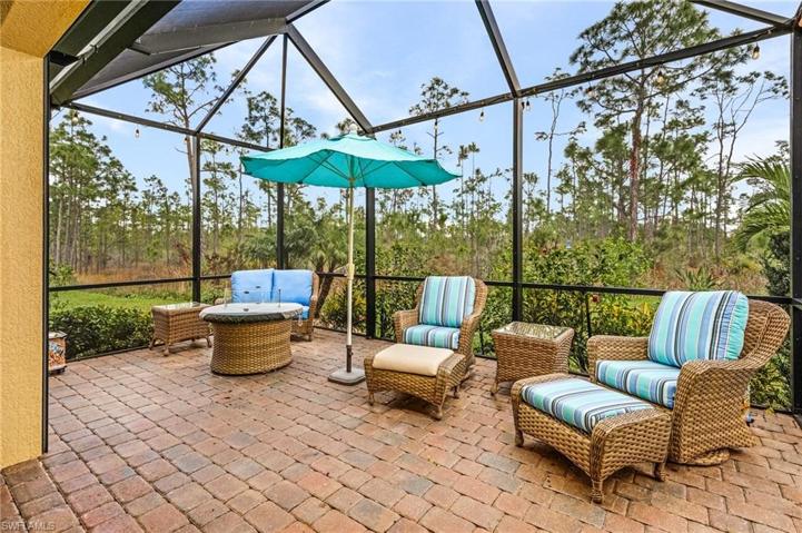Extended, covered lanai.