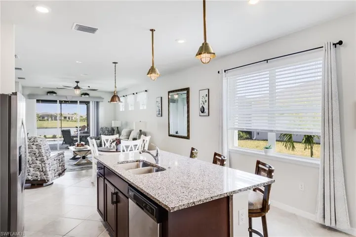 Bright open floor plan.